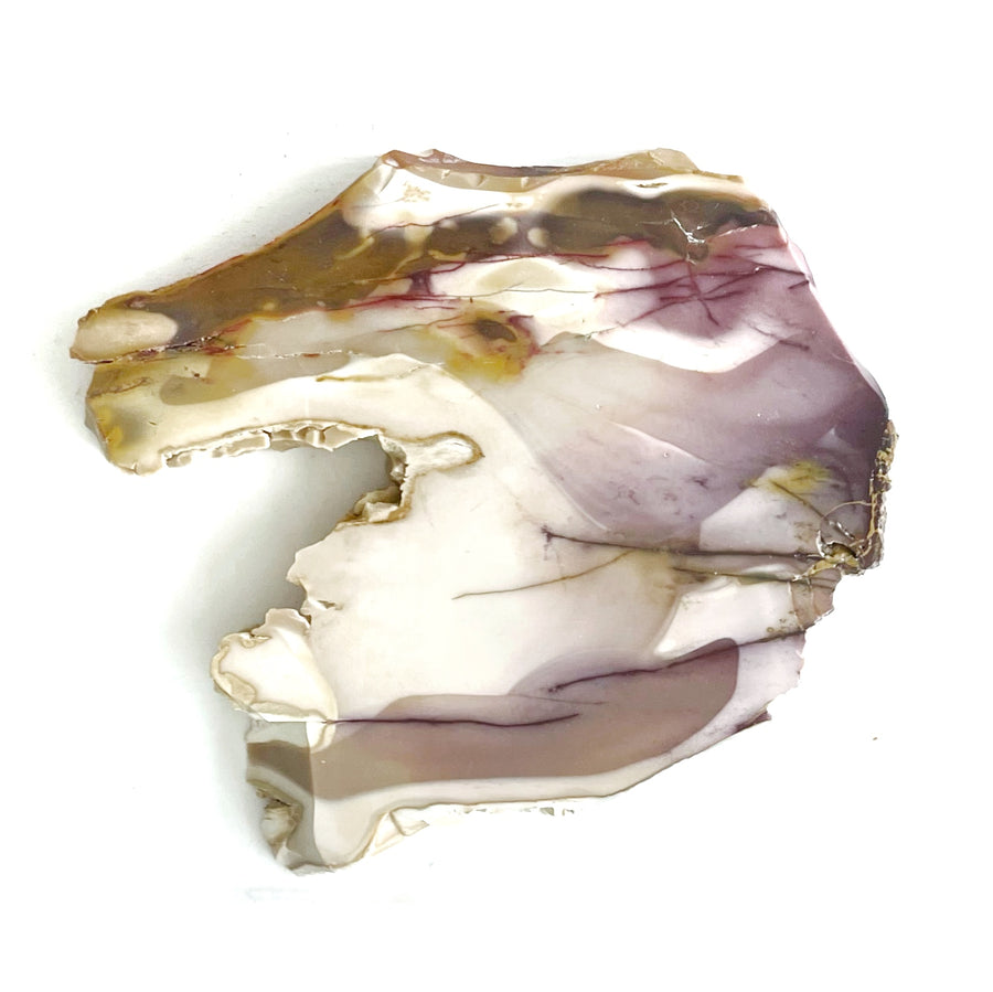Thick Cut Natural Mookaite (Australian Jasper) Crystal Slab Platter Tray III