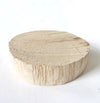 Natural Wood Slice Round Coaster Set 4